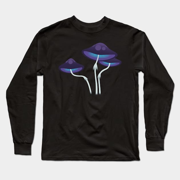 Mushroom design Long Sleeve T-Shirt by Ch4rg3r